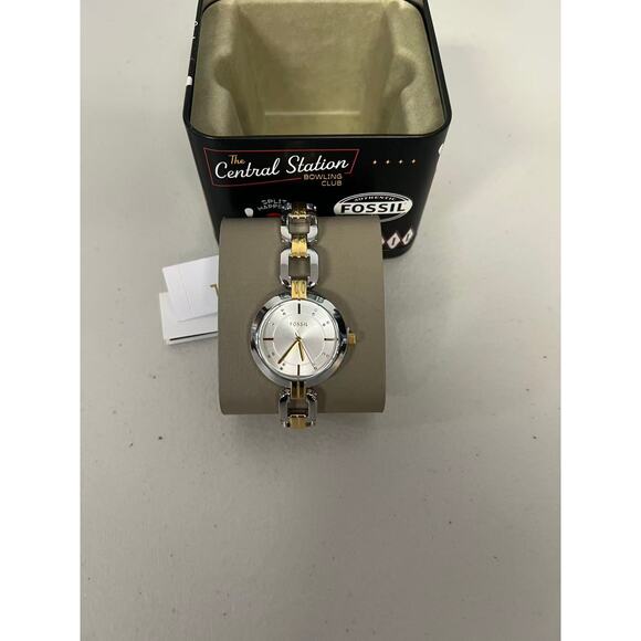 Fossil BQW5000 Kerrigan Three-Hand Two-Tone Stainless Steel Watch BQ5000 main image 4